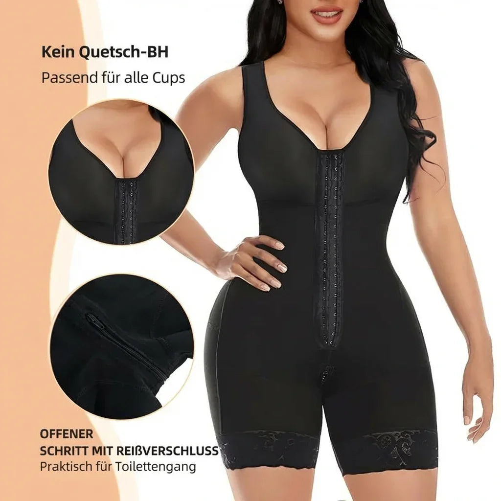 Silhouette™ Formender Body mit 360°-Kompression, Intelligenter Frontverstellung und Rutschfester Spitze!