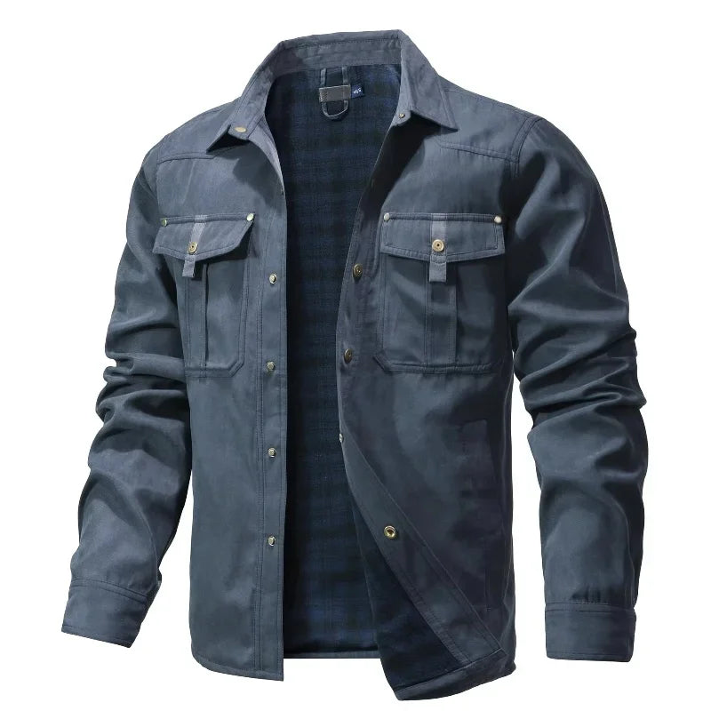 Ironwood™ Overshirt-Jacke Mit Kariertem Innenfutter