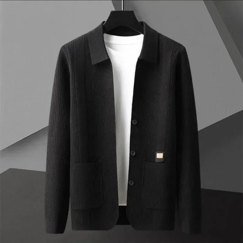 Nolan™ Strickjacke aus Strukturiertem Strick mit Hochwertiger Verarbeitung / Lässige Eleganz für Kühlere Tage!