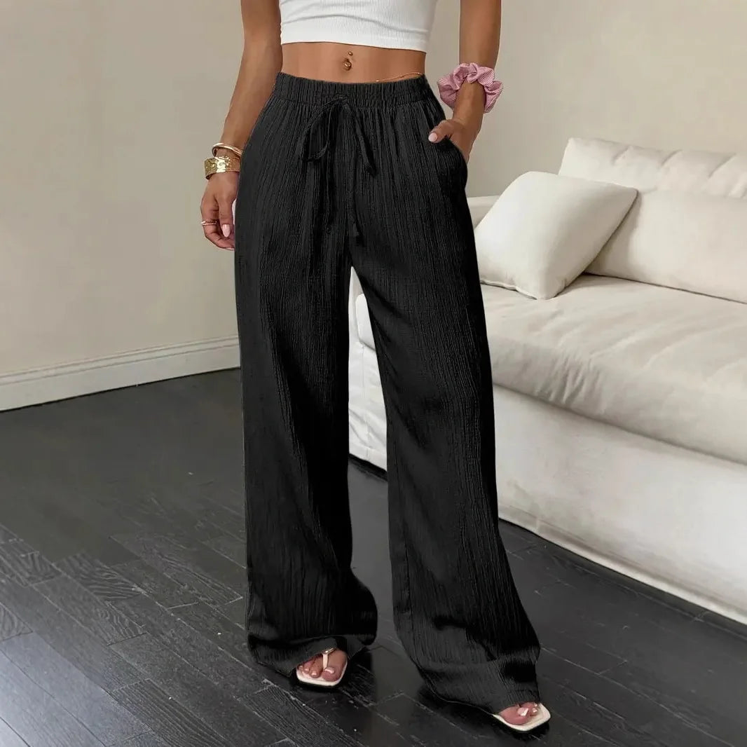 Marelle™ Hose Mit Verstellbarem Bindeband Und Palazzo-Schnitt