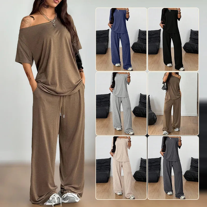Belmara™ Set mit Lockerem Schnitt und Verstellbarer Taille