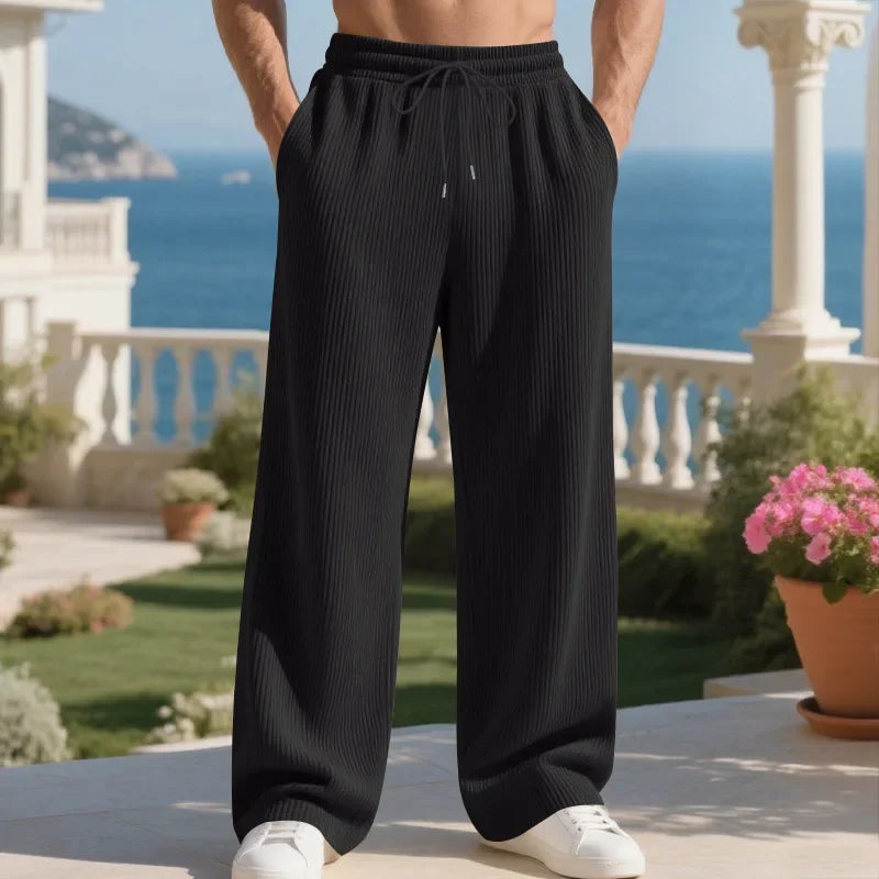 Henry™ Premium-Texturstrickhose mit verstellbarem Kordelzug