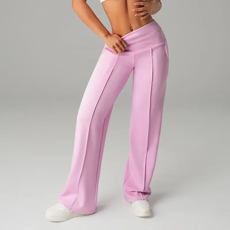 Barcelona™ Damenhose mit hohem, formendem Bund und geradem, lockerem und komfortablem Schnitt