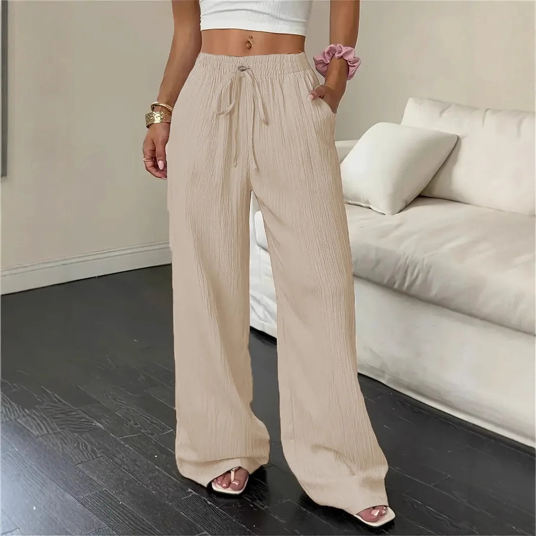 Marelle™ Hose Mit Verstellbarem Bindeband Und Palazzo-Schnitt