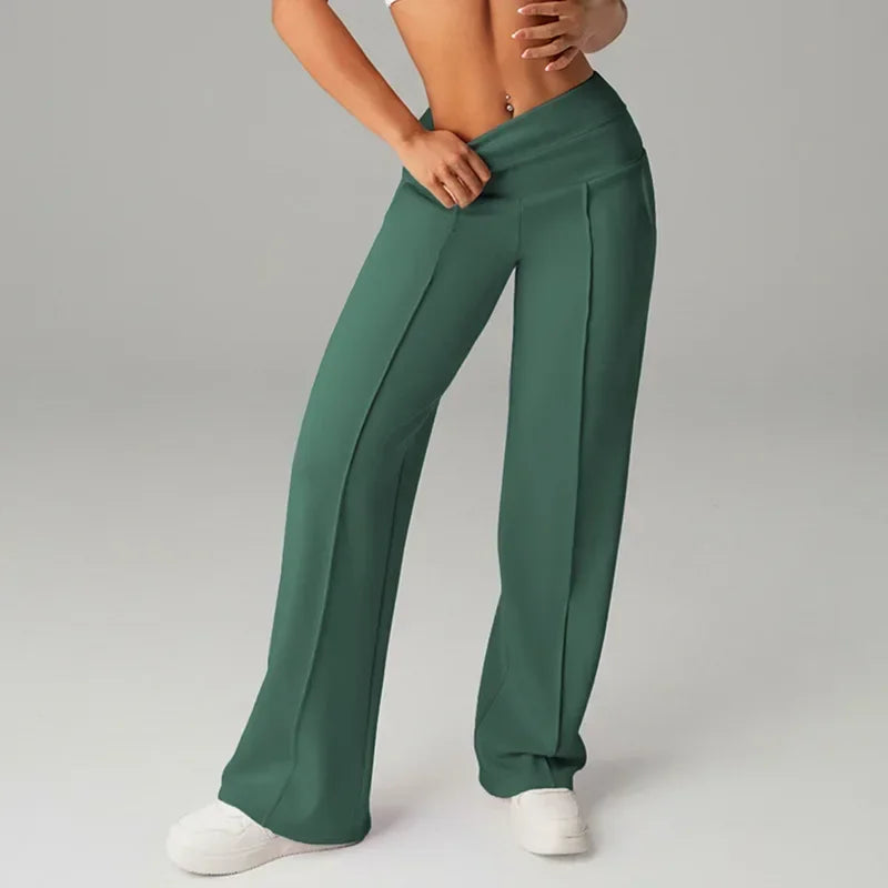 Barcelona™ Damenhose mit hohem, formendem Bund und geradem, lockerem und komfortablem Schnitt