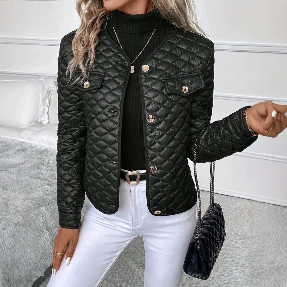 Signatur-Chic™ Jacke aus Hochwertigem Matelassé