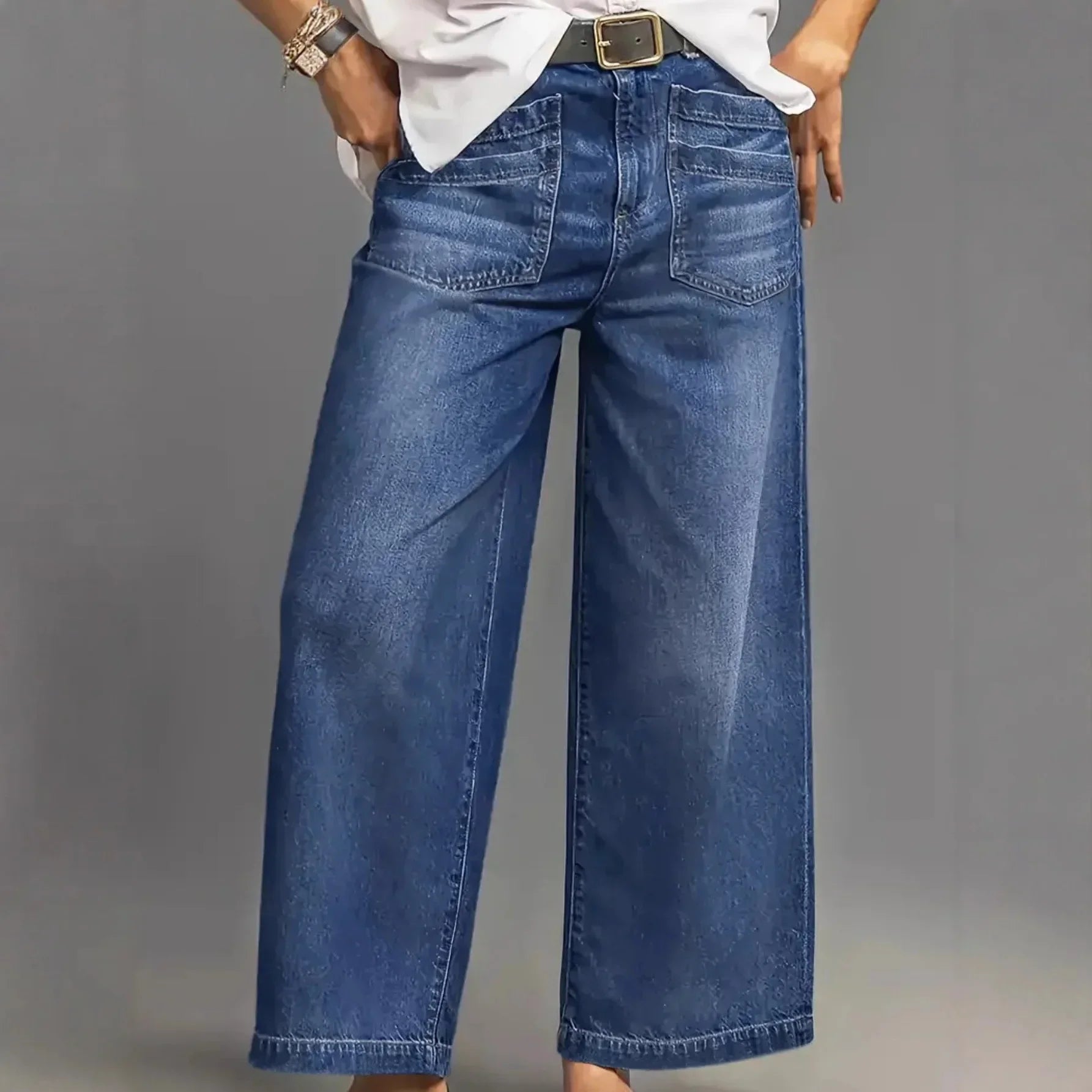 Maeve™ High-Waist Jeans mit Bequemer Passform