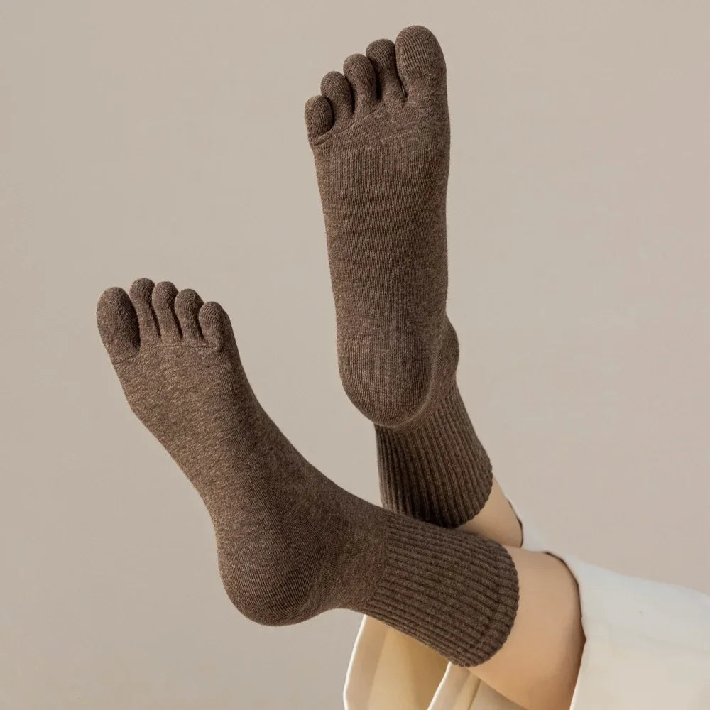 KomfortStep™ Socken mit Separaten Zehen und Warmem Futter / Für Alle, die Warme und Gut Geschützte Füße Wollen!