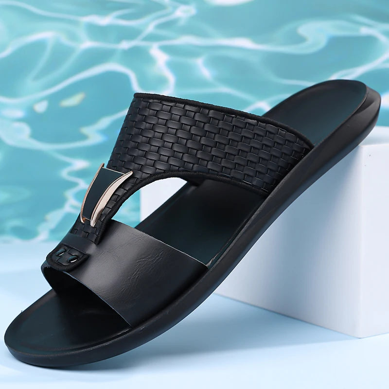 Arkon™ Sandalen Mit Geflochtenem Finish Und Premium-Design