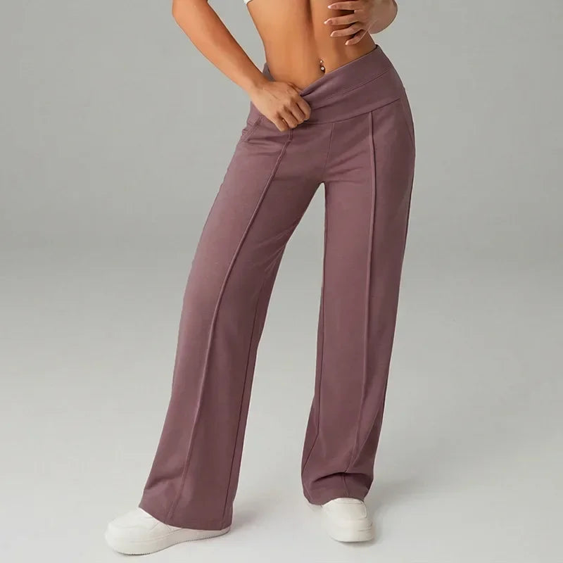 Barcelona™ Damenhose mit hohem, formendem Bund und geradem, lockerem und komfortablem Schnitt