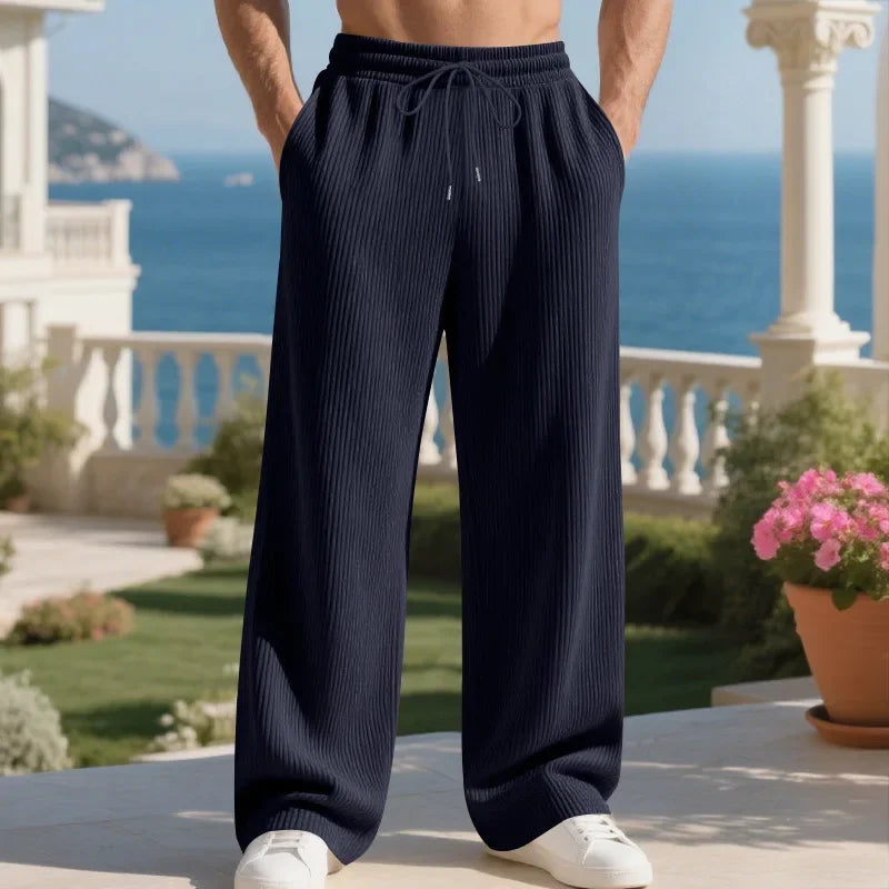 Henry™ Premium-Texturstrickhose mit verstellbarem Kordelzug
