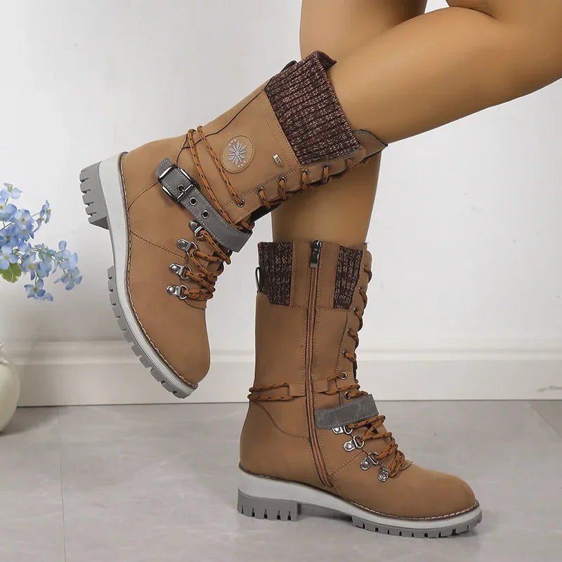 WinterHafen™ Wasserdichte Stiefel mit Weichem Fleecefutter und Rutschfester Sohle / Gemacht für die Kälte, Gedacht für Dich!