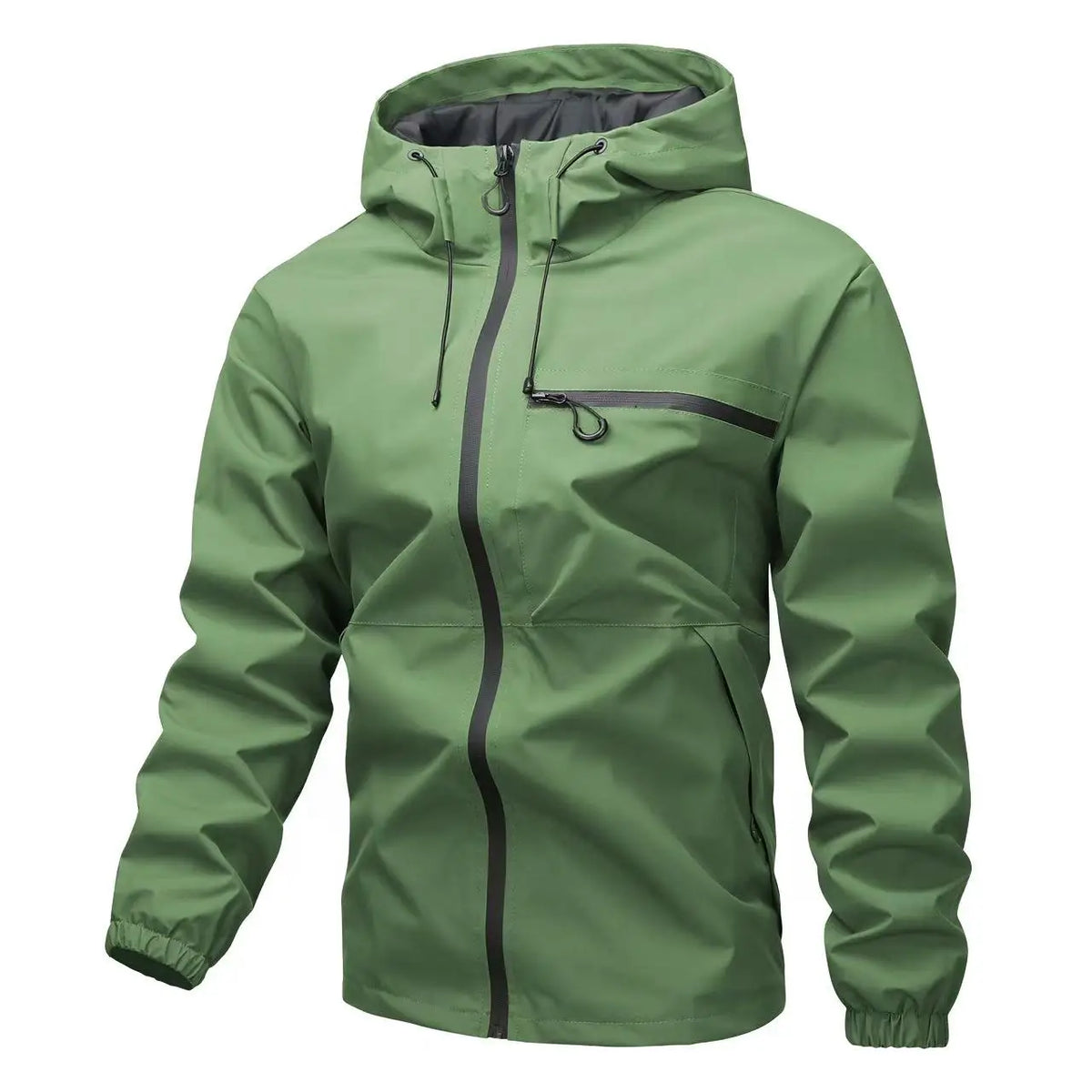 Wasserdichte Jacke Aldric™ mit Verstellbarer Kapuze und Windschutz