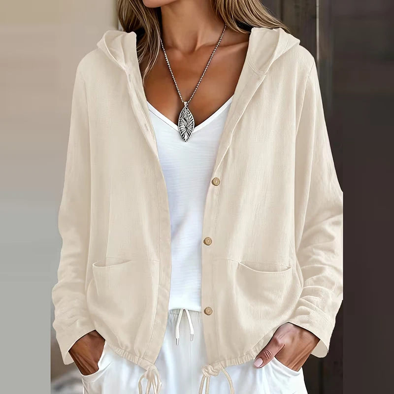Jacke Lindau™ mit Kapuze und verstellbarem Saum mit Kordelzug