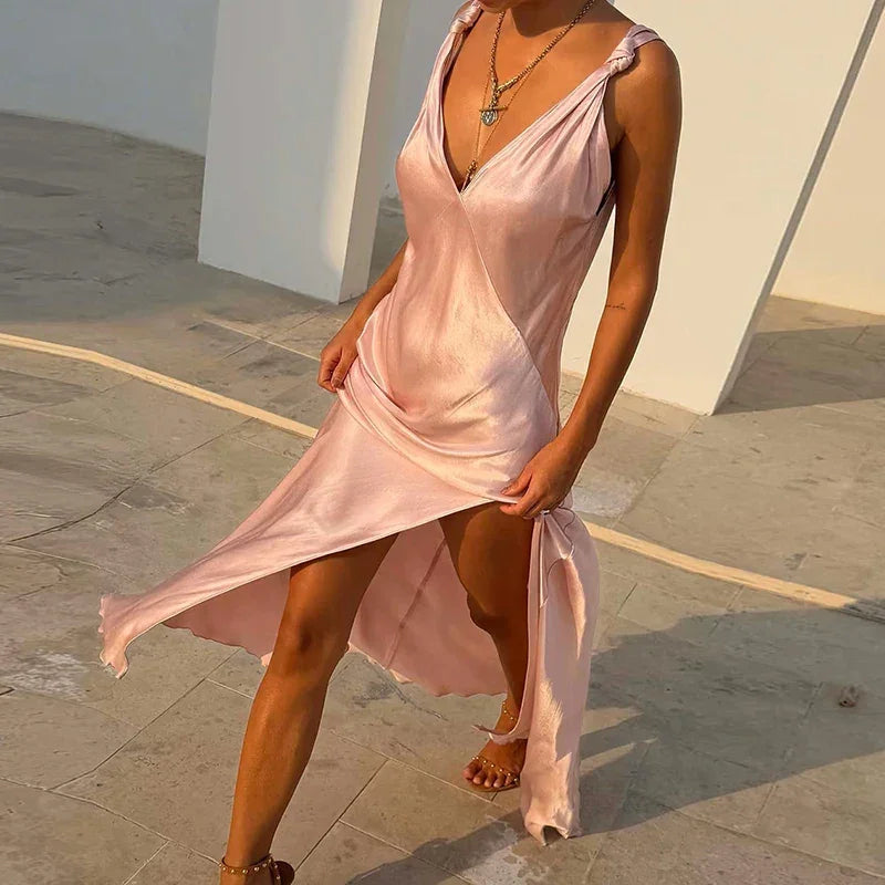 Solea™ Kleid mit Seidigem Griff und Eleganter Bewegung