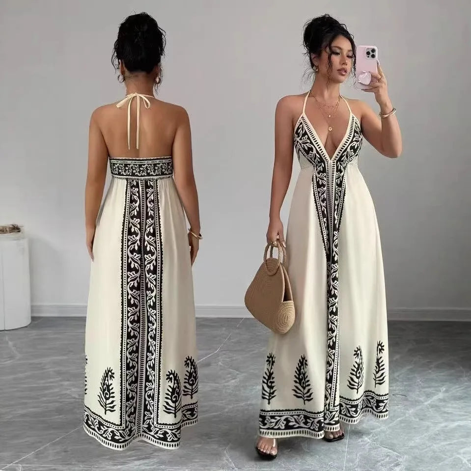 Bellamara™-Kleid mit Weitem Schnitt und Mediterranem Stil
