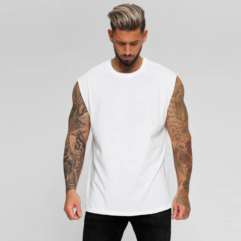 Kryven™- Tanktop aus Premium-Strick mit Muscle-Fit-Schnitt