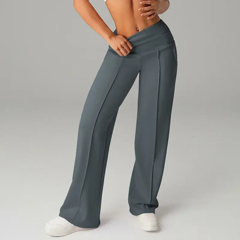 Barcelona™ Damenhose mit hohem, formendem Bund und geradem, lockerem und komfortablem Schnitt