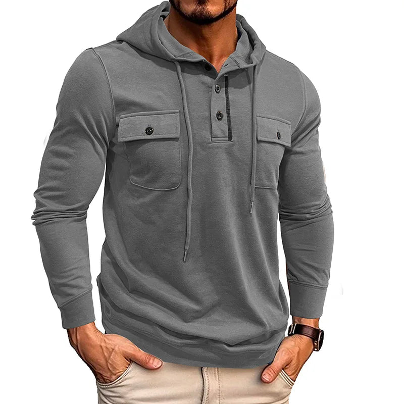 Westbrook™ Hoodie Mit Verstellbarer Kapuze und Fronttaschen