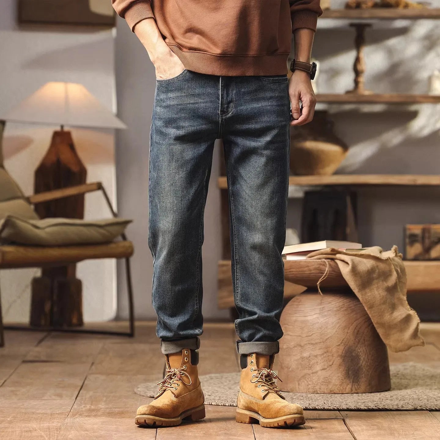 Vantor™ Stretch-Jeans mit Imposanter Ausstrahlung