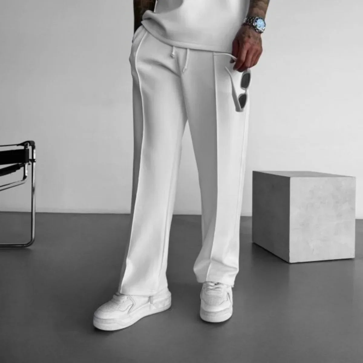 Zurich™ Hose im Maßgeschneiderten Stil mit Lockerer Passform / Das Neue Konzept des Eleganten Herren-Sportstils!