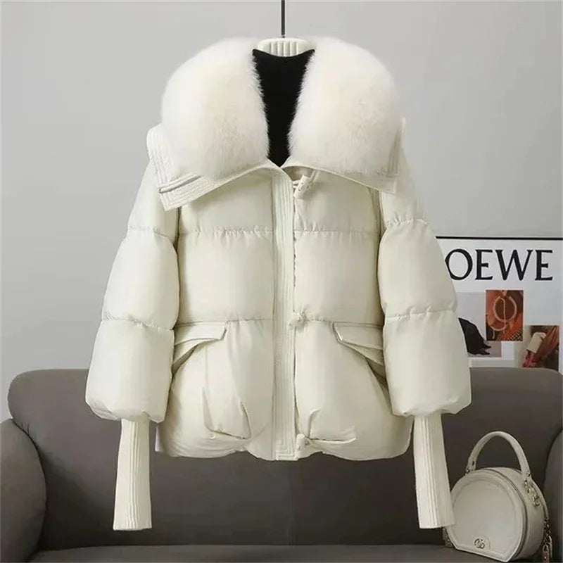 Arctic Lux™ Premium - PufferJacke mit Luxuriösem Pelzkragen / Maximaler Schutz vor Kälte mit Stil!