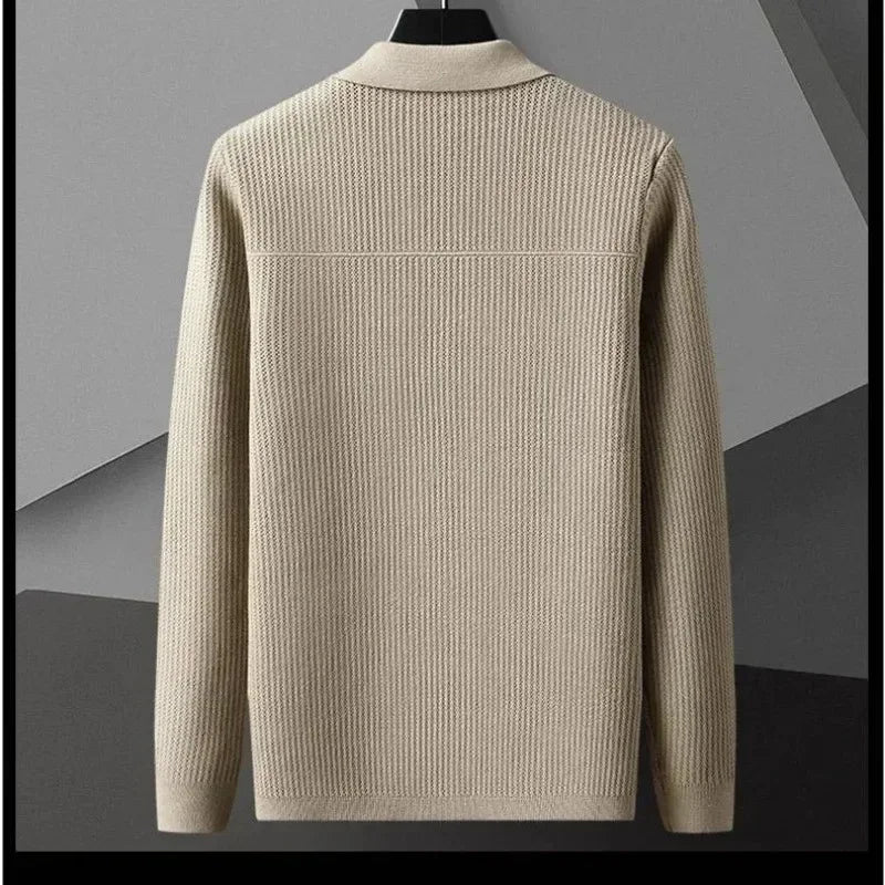 Nolan™ Strickjacke aus Strukturiertem Strick mit Hochwertiger Verarbeitung / Lässige Eleganz für Kühlere Tage!