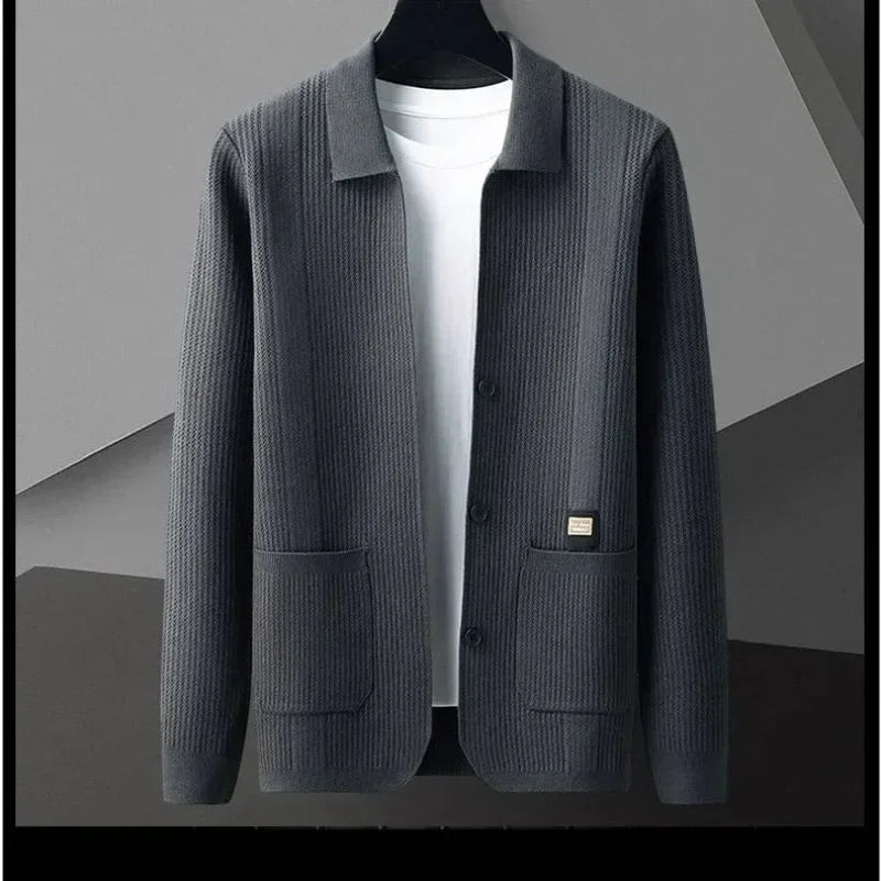 Nolan™ Strickjacke aus Strukturiertem Strick mit Hochwertiger Verarbeitung / Lässige Eleganz für Kühlere Tage!