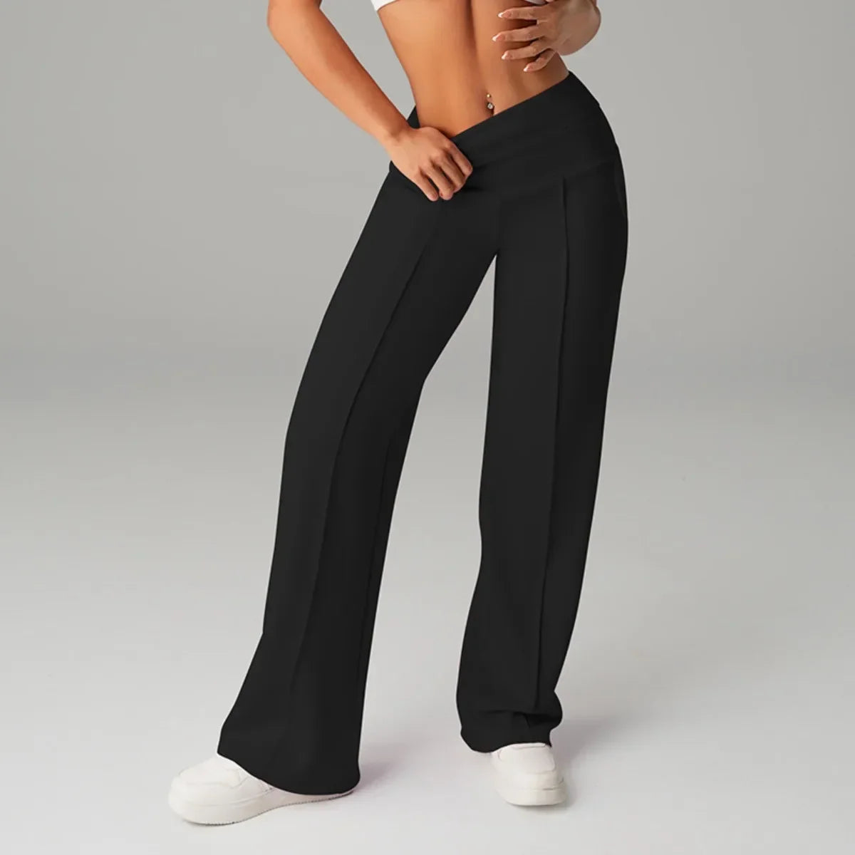 Barcelona™ Damenhose mit hohem, formendem Bund und geradem, lockerem und komfortablem Schnitt