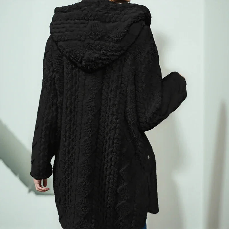 Winterfeld™ Long Fit Fleece Mantel / Komfort und Charme an den Kältesten Tagen!