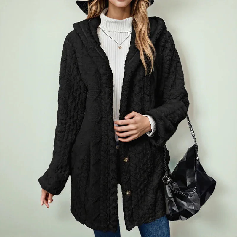 Winterfeld™ Long Fit Fleece Mantel / Komfort und Charme an den Kältesten Tagen!