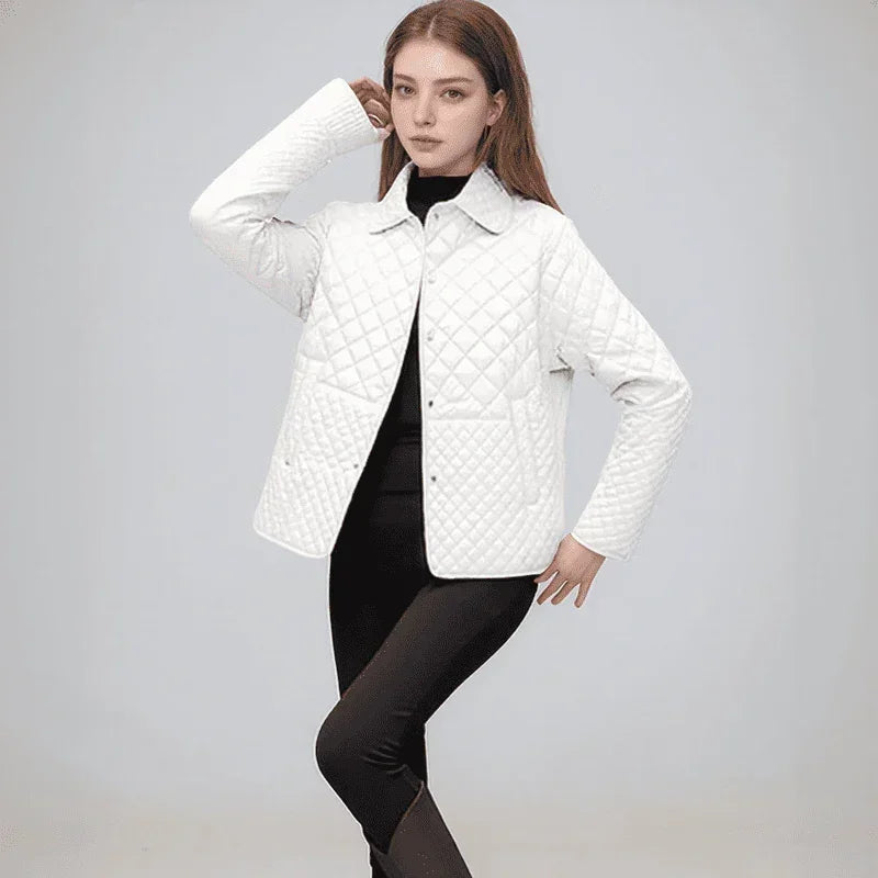 Evoke™ Steppjacke mit Baumwolle und Steppstruktur / Raffinesse und Leichtigkeit für Lhren Eleganten Winter!