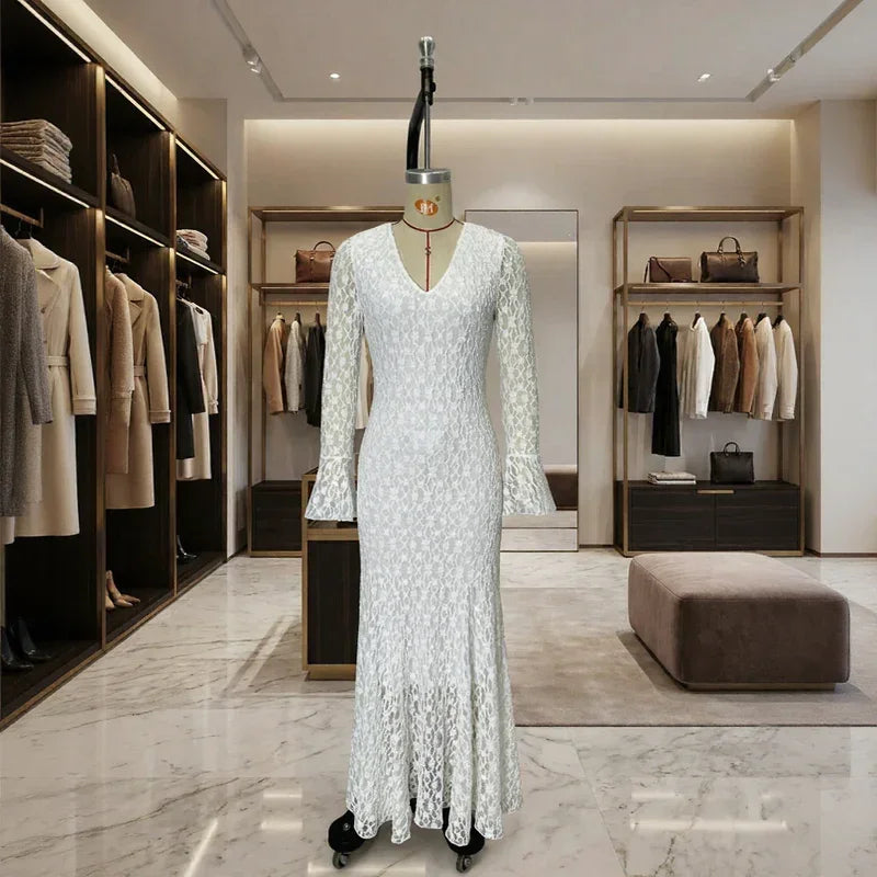Blanche-Besessenheit™ Kleid