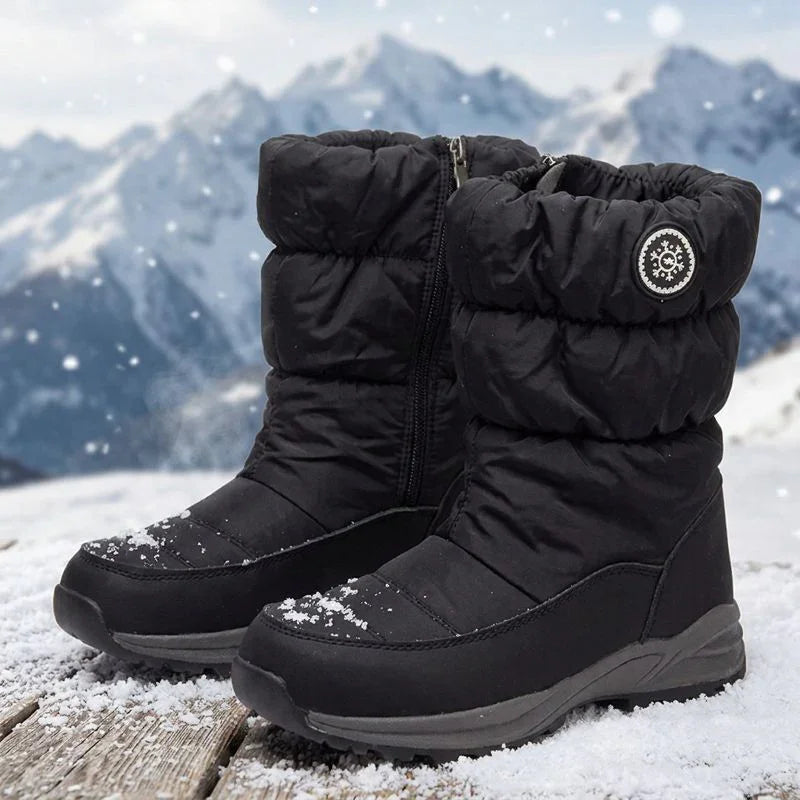 Stockholm™ Winterstiefel gefüttert und wattiert mit rutschfester Profilsohle