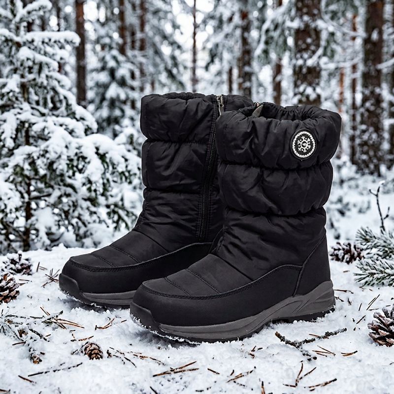 Stockholm™ Winterstiefel gefüttert und wattiert mit rutschfester Profilsohle