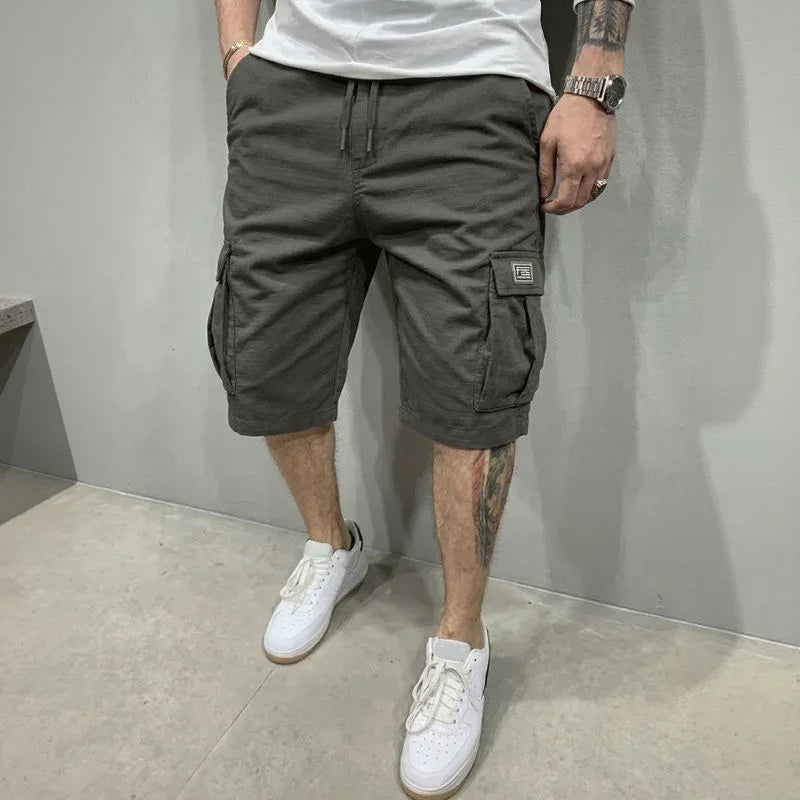 Liam™ Shorts aus Premium-Twill mit großzügigen Cargotaschen