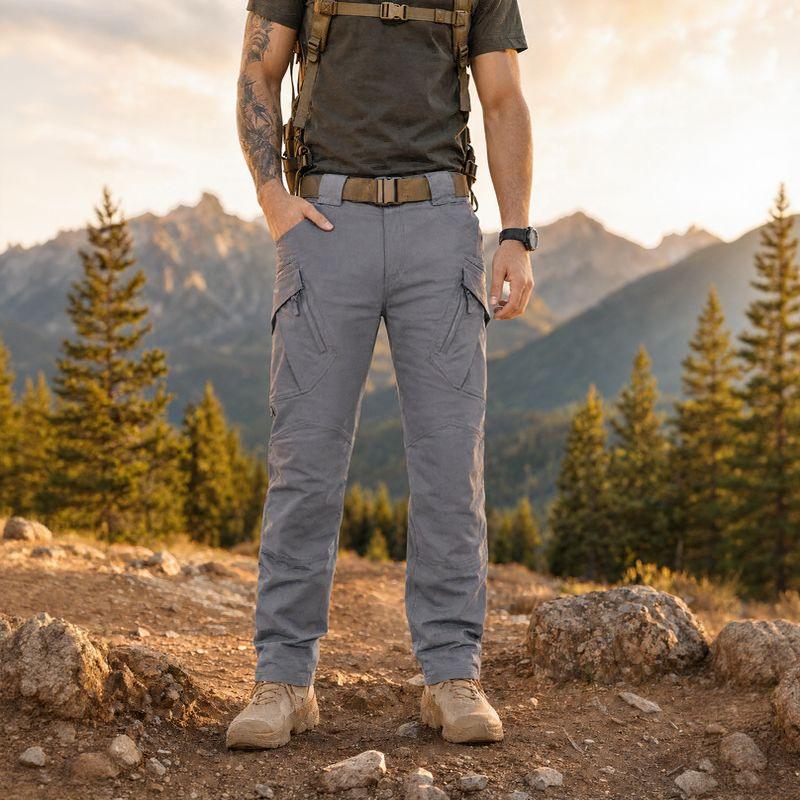Nolan™ Taktikhose aus strapazierfähigem, wasserdichtem Twill mit zahlreichen Taschen