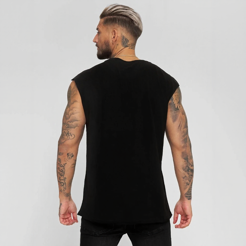Kryven™- Tanktop aus Premium-Strick mit Muscle-Fit-Schnitt