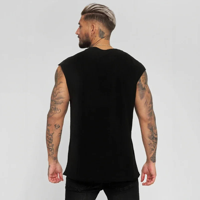 Kryven™- Tanktop aus Premium-Strick mit Muscle-Fit-Schnitt