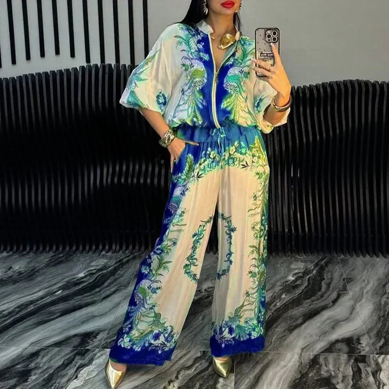 Saori™ Set aus Satiniertem Sportstoff / Ein Kultureller und Zeitgemäßer Touch Für Frauen Mit Einem Leichten und Authentischen Stil!