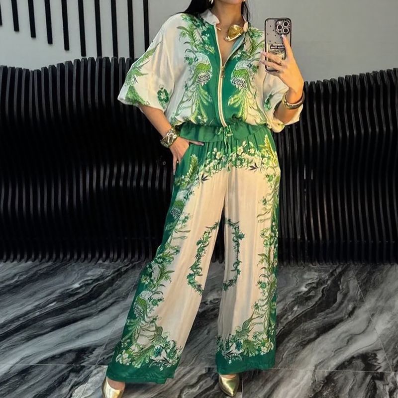 Saori™ Set aus Satiniertem Sportstoff / Ein Kultureller und Zeitgemäßer Touch Für Frauen Mit Einem Leichten und Authentischen Stil!