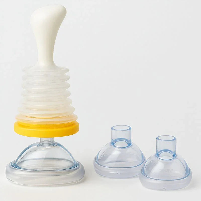 Anti-Erstickungs-Rettungsmaske mit Druckpumpe / Praktikabilität und Sicherheit zum Greifen nah