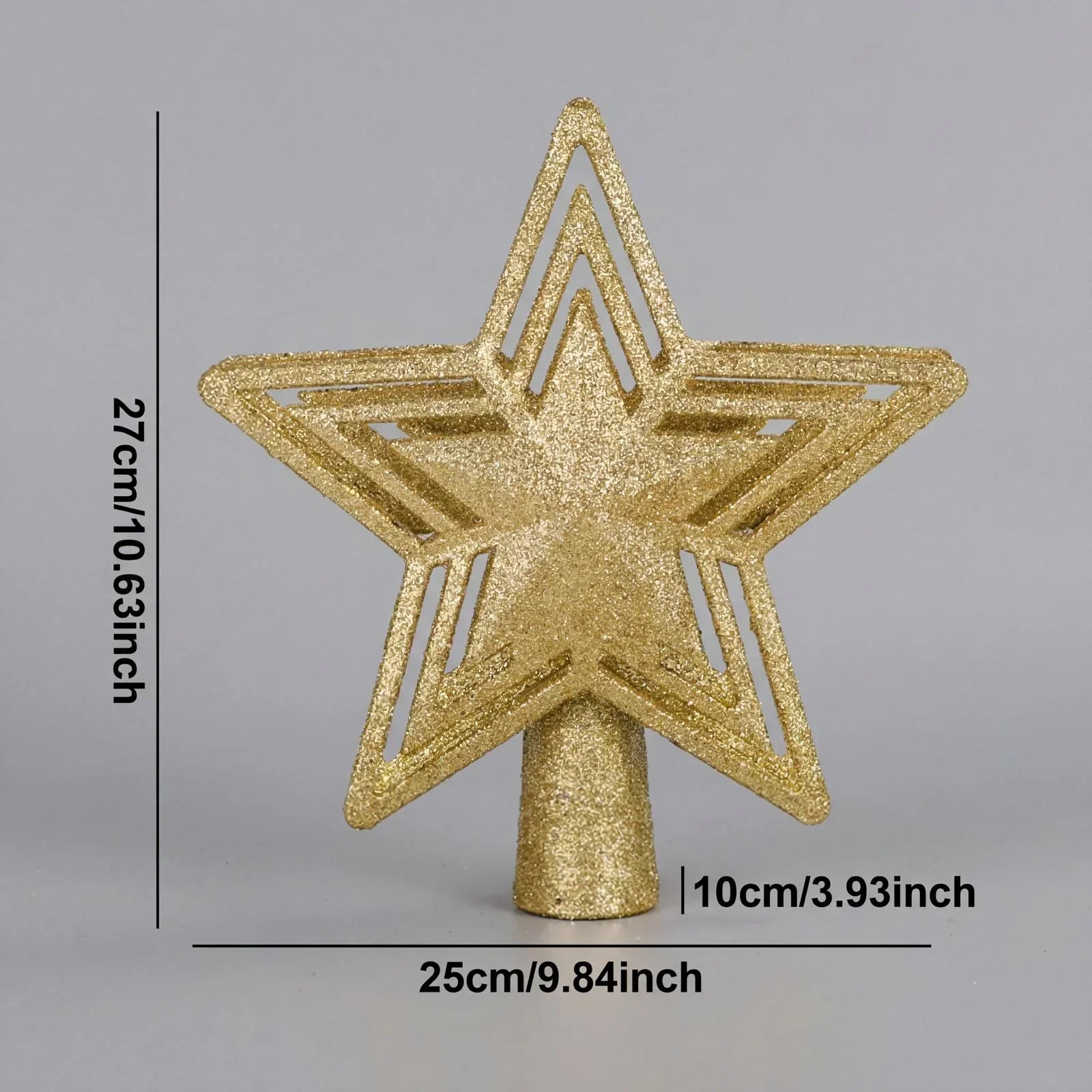 Weihnachtsprojektor für die Spitze des Weihnachtsbaums / Bringen Sie Weihnachtsstimmung in Ihr Zuhause!