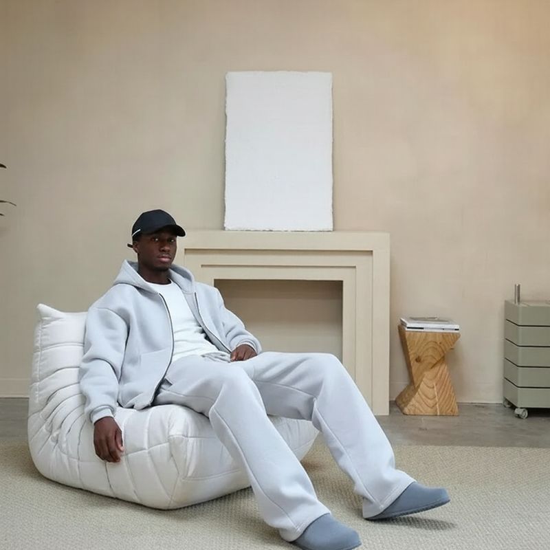 The Bull™ Sweatshirt-Set mit hochwertigem Stoff und Oversized-Passform / Präsenz, Gewicht und authentischer Stil!