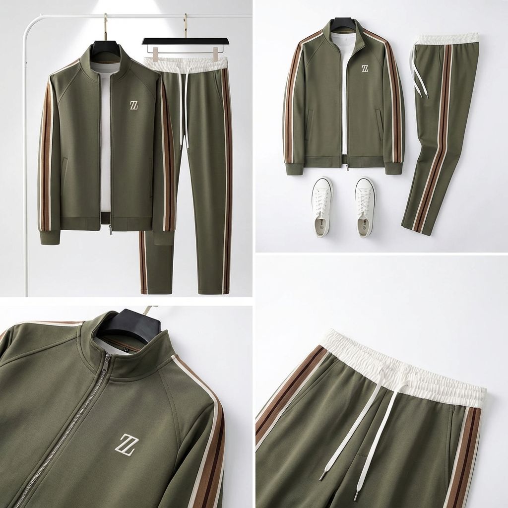 Cortéz™ Premium Sportstrick-Set mit Minimalistischem Design