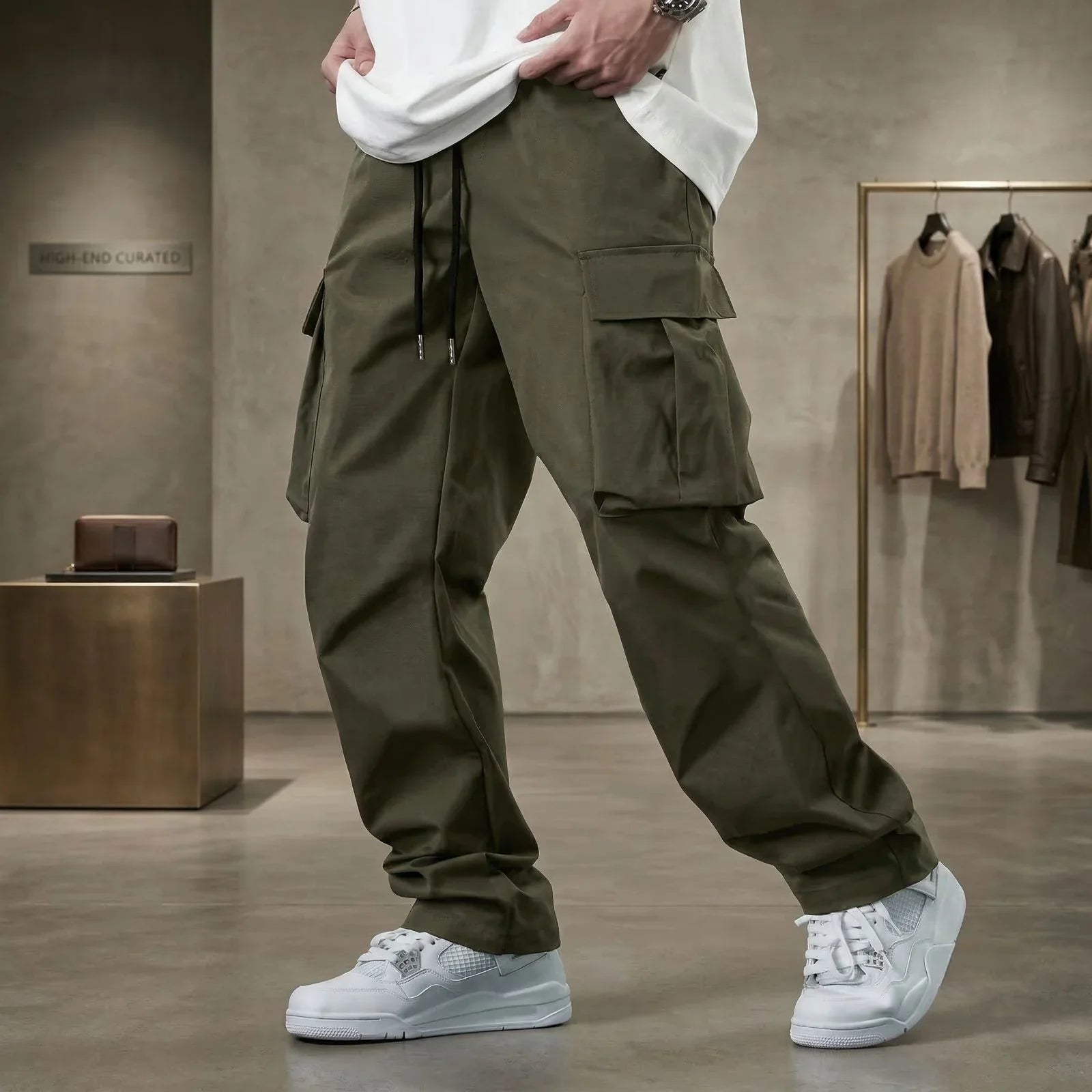 Orion™ Cargo-Hose aus Leichter Twill-Sarja mit Praktischen Utility-Taschen