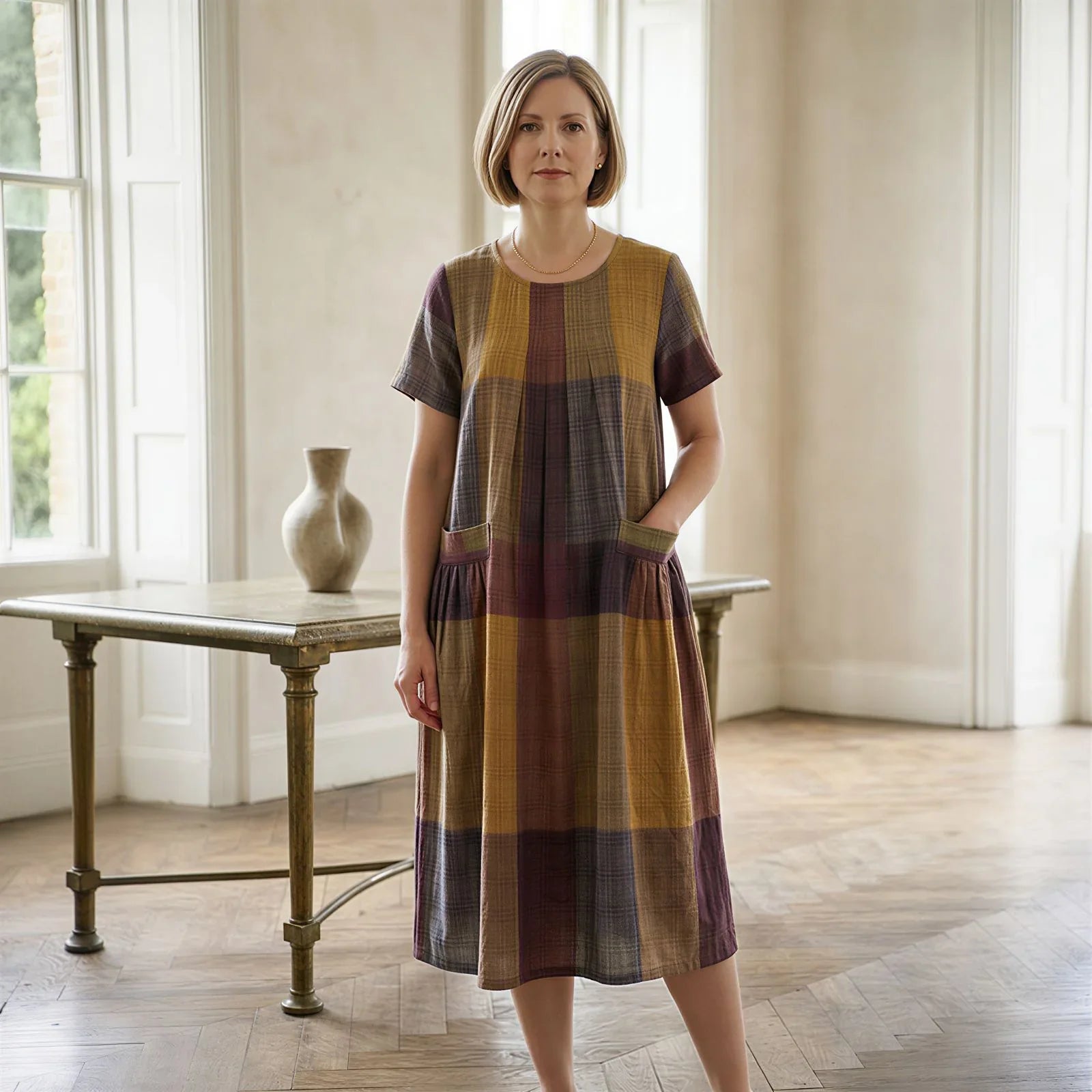 Antonella™ Fließendes Kleid im Barockstil / Eleganter Komfort für jeden Anlass