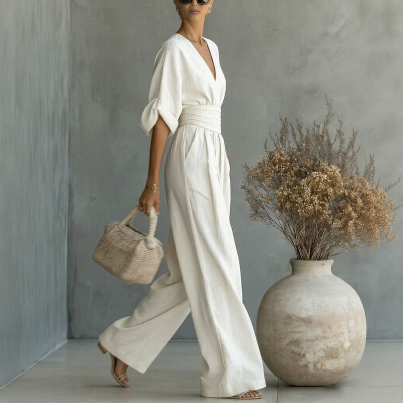 Granada™-Jumpsuit mit Taillengürtel und modernem Design