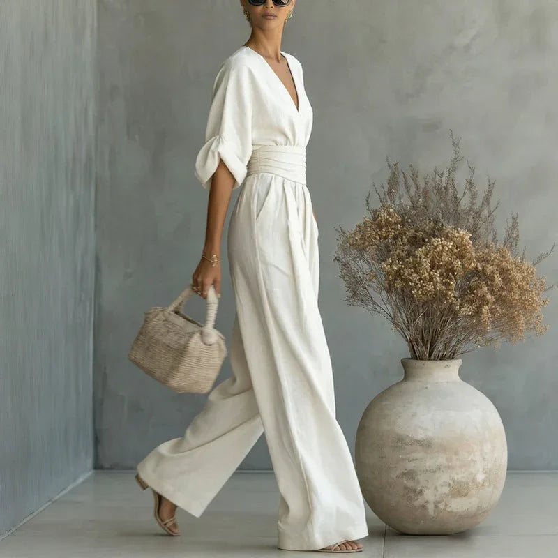 Granada™-Jumpsuit mit Taillengürtel und modernem Design