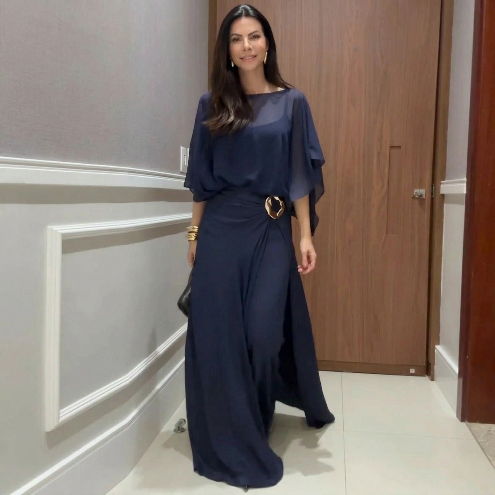 Hermine™ Jumpsuit-Set mit transparenter Überlage